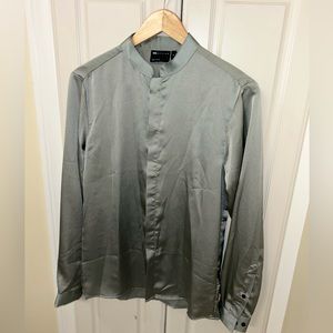 ASOS Light green button down